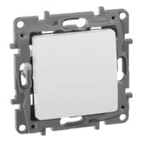 One-gang switch - Etika - 10 AX - 250 V - white
