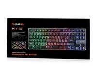Клавиатура REAL-EL Gaming 8710 TKL Backlit Ukr Black
