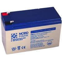 Аккумулятор Nordmark AGM 12V 7Ah, Terminal T1 (4.75мм) (NMB12-7)