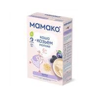 Детская каша MAMAKO на козьем молоке овсяная с черносливом 200 г (4670017090033)