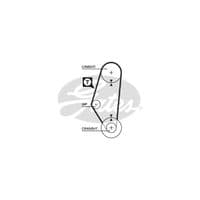 Ремень ГРМ Gates 5311