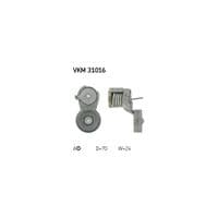 Натягувач ремня з роликом SKF VKM 31016