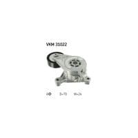 Натягувач ремня з роликом SKF VKM 31022