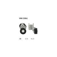 Натягувач ремня з роликом SKF VKM 33061