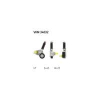 Натягувач ремня з роликом SKF VKM 34032