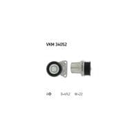 Натягувач ремня з роликом SKF VKM 34052
