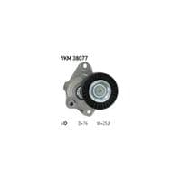 Натягувач ременя з роликом SKF VKM 38077