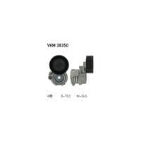 Натягувач ремня з роликом SKF VKM 38350