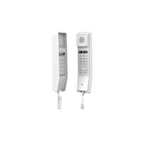 Grandstream GHP611W, Black Compact Hotel IP Phones, 2 lines, 2 SIP accounts, One 10/100 Mbsps Ethernet ports, Wi-Fi, with PSU