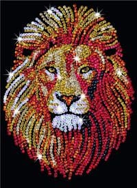 Набор для творчества Sequin Art BLUE Лев