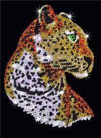 Набор для творчества Sequin Art BLUE Леопард