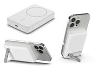 Универсальная литиевая батарея Power Bank Belkin 5000mAh MagSafe Wireless White