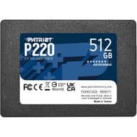 Накопичувач SSD  512GB Patriot P220 2.5" SATAIII TLC (P220S512G25)