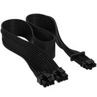 Кабель-переходник Corsair Premium Individually Sleeved 12+4pin PCIe Gen 5 12VHPWR 600W cable, Type 4, BLACK (CP-8920331)