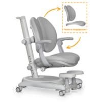 Детское кресло Mealux Ortoback Duo Plus Grey (Y-510 G Plus)