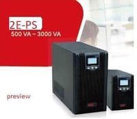 Источник бесперебойного питания 2E PS3000L, 3000VA/2400W, на внешние АКБ 4*12В, 3xSchuko+3xC13