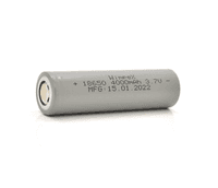 Аккумулятор 18650, 4000 mAh, WMP-4000 Flat Top, 3.7V, Gray