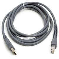 Кабель для сканеров штрихкода PowerPlant USB(M) - RJ45(M), 1 м