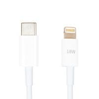 Кабель PowerPlant USB Type-C - Lightning, 18W, 1м