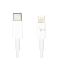 Кабель PowerPlant USB Type-C - Lightning, 12W, 1м