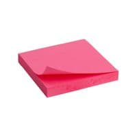 Бумага для заметок Axent с клейким слоем неоновая розовая 75х75мм, 100 листов (D3414-13)