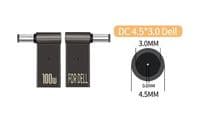 Адаптер PD 100W USB Type-C DC-Male Jack 4.5x3.0 mm – для заряджання ноутів DELL