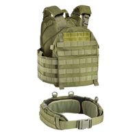 Жилет розвантажувальний Defcon 5 Carrier With Belt Green (D5-BAV13 OD)