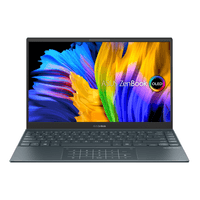 ноутбук 13.3OledF/i5-1135G7/16/512/Iris Xe/DOS/BL/ Pine Grey UX325EA-KG413