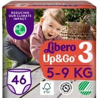 Підгузок Libero Up&Go Розмір 3 (5-9 кг) 46 шт (7322541742076)