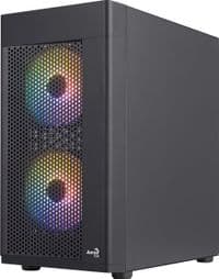 Корпус AeroCool Hexform-G-BK-v2 (ACCS-PV38033.11) Black без БЖ