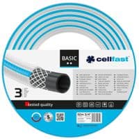 Шланг садовый Cellfast BASIC 3/4' 50м, 3 слоя, до 25 Бар, -20…+60°C