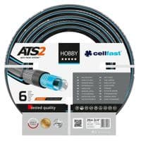 Шланг садовий Cellfast HOBBY ATS 3/4', 25м, 6 шарів, до 30 Бар, -20…+60°C