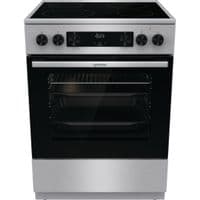 Плита Gorenje GECS6C70XC электрическая стеклокерамическая, 71л, 60x60см, дисплей, программатор, нерж.