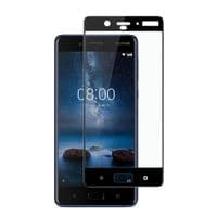 Защитное стекло Full screen PowerPlant для Nokia 8 Black
