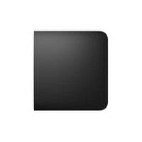 Кнопка бічна для одноклавішного вимикача прохідного типу Ajax SideButton 1-gang 2-way for LightSwitch Jeweler, бездротовий, чорний