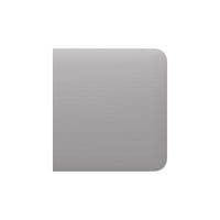 Кнопка боковая для одноклавишного выключателя проходного типа Ajax SideButton 1-gang 2-way for LightSwitch Jeweler, беспроводной, fog