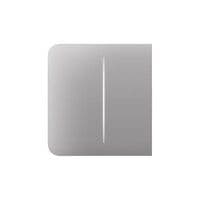 Кнопка боковая для двухклавишного выключателя Ajax SideButton 2-gang for LightSwitch Jeweler, беспроводной, fog