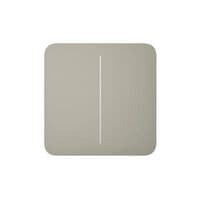 Кнопка для двухклавишного выключателя Ajax SoloButton 2-gang for LightSwitch, Jeweler, беспроводной, olive