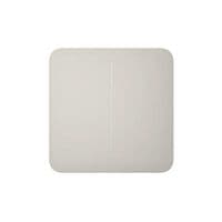 Кнопка для двухклавишного выключателя Ajax SoloButton 2-gang for LightSwitch, Jeweler, беспроводной, oyster