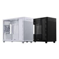 Корпус ASUS Prime AP201 Tempered Glas, без БП, 2xUSB3.2, 1xUSB Type-C, Tempered Glass side, mATX, Black