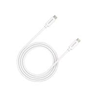 Дата кабеля USB-C на USB-C 1.0m UC-44 5A 240W(ERP) E-MARK, white Canyon (CNS-USBC44W)