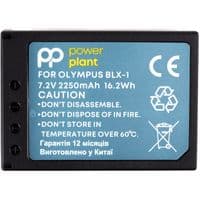 Аккумулятор к фото/видео PowerPlant Olympus BLX-1 2250mAh (CB970582)