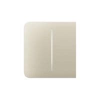 Кнопка боковая для двухклавишного выключателя Ajax SideButton 2-gang for LightSwitch Jeweler, беспроводной, ivory