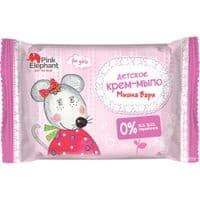 Детское мыло Pink Elephant крем Мишка Варя 90 г (8588006037470)