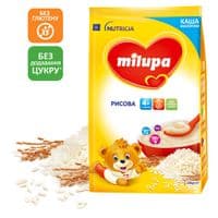 Детская каша Milupa Рисовая молочная 210г (5900852931178)