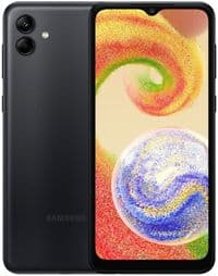 Смартфон Samsung Galaxy A04 (A045), Black, 2 Nano-SIM, 6.5" (1600×720, PLS), MediaTek Helio G35 (4×2.3+4×1.8 GHz), PowerVR GE8320, 4GB, 64GB, microSD, 50Mp 4G, WiFi, BT, Type-C, 5000 mAh, Android 12 (SM-A045FZKG)