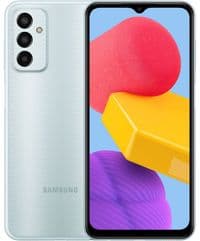 Смартфон Samsung Galaxy M13 (M135), Blue, 2 Nano-SIM, 6.6" (2408x1080, PLS), Exynos 850 (8x2.0 GHz), Mali-G52, 4Gb, 128Gb, microSD, 50/5/2Mp+ 4G, WiFi, BT, NFC, Type-C, 5000 mAh, Android 12 (SM-M135FLBG)