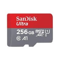 Карта памяти SANDISK 256GB Ultra microSD with SD Adapter