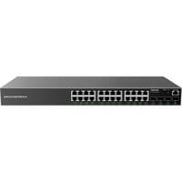 Grandstream GWN7803, Enterprise Layer 2+ Managed Network Switch, 24-ports Gigabit Ethernet, 4-SFP, Desktop, wall-mount, або rack-mount