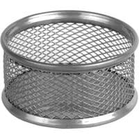 Підставка для скріпок Axent 80x80x40мм, wire mesh, silver (2113-03-A)